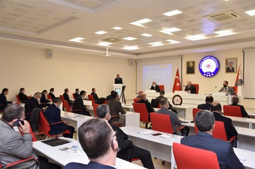 İI Koordinasyon Kurulu Toplantısı Vali Karadeniz Başkanlığında Yapıldı