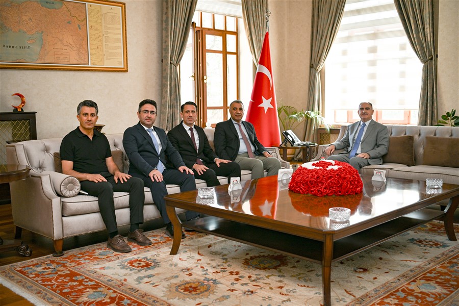 Yeşilay Manisa Şube Başkanlığından Vali Özkan'a Ziyaret